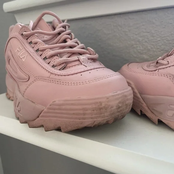 Pink Fila Sneakers - Picture 3 of 6
